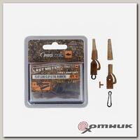 Клипса безопасная с конусом LM Mimicry Flat Leadclip W/Tailrubber & Speed Link* Prologic