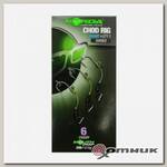 Поводок готовый Chod Rig Short 2,5 см, №6, 3 шт (KCR017) Korda