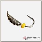 Мормышка Опарыш с ушком 3мм 0,46гр (MW-4230-Ni) Helios